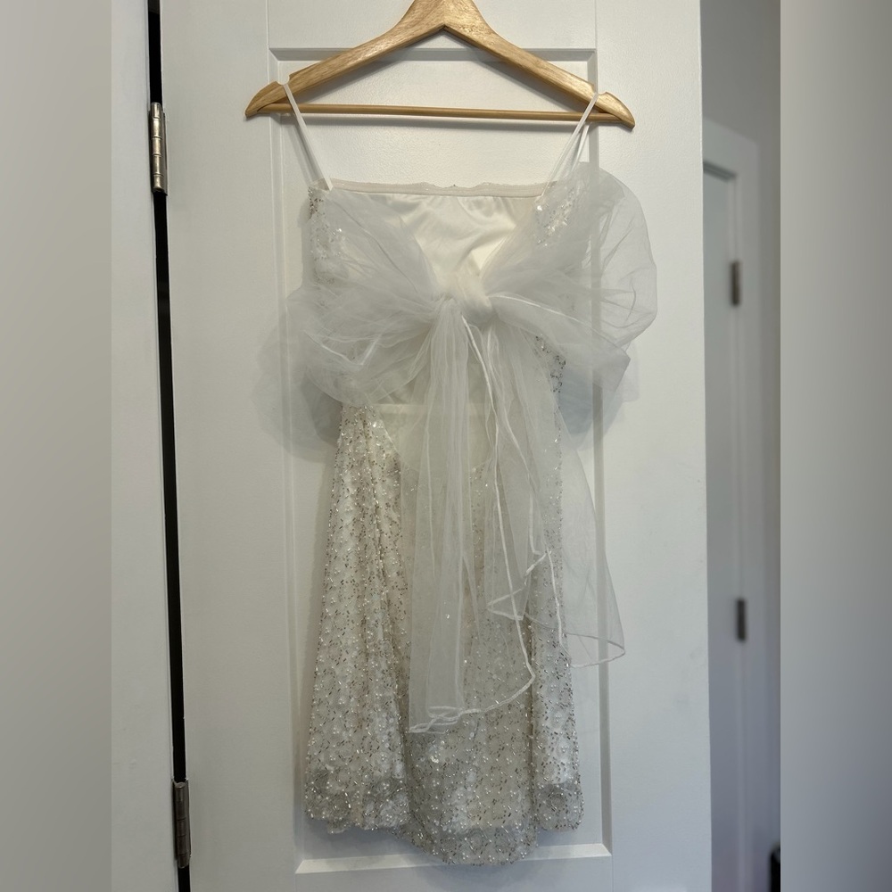 American Threads Davina Sequin Mini Dress - Picture 4 of 7